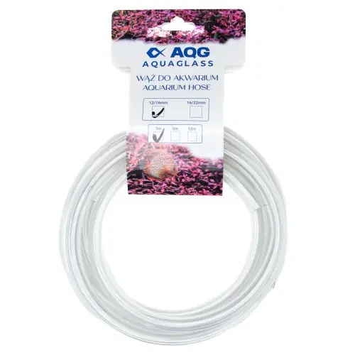 AQG CLEAR TUBE W膭呕 do filtra zewn臋trznego 12/16mm 3m Kup online