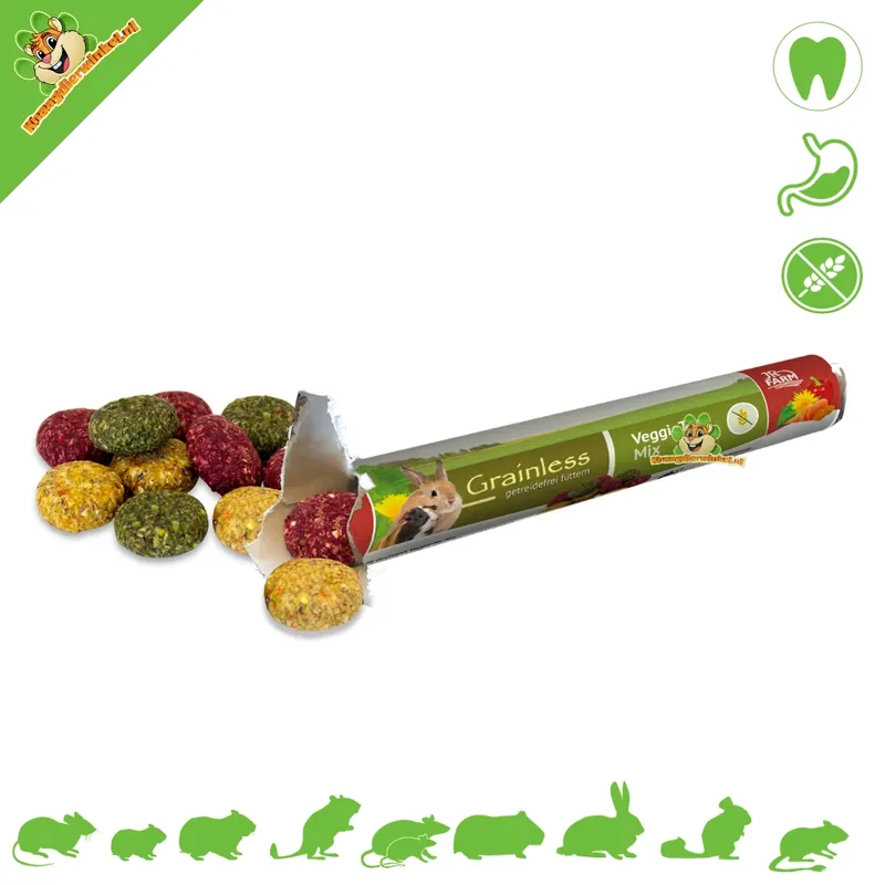 Mieszanka warzywna Grainless VeggieTos Bezpieczne zakupy