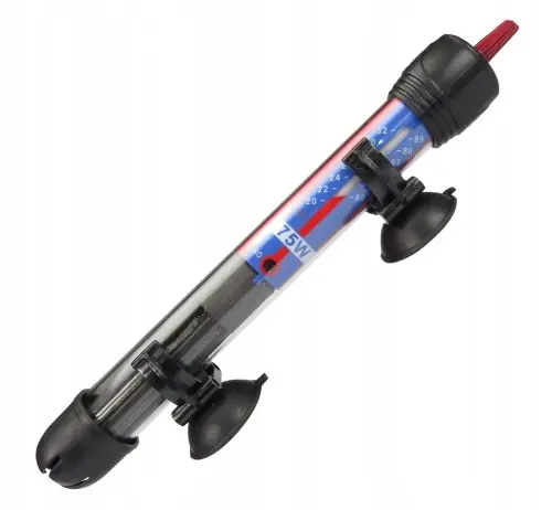 Okazja AQUA NOVA GRZA艁KA Z TERMOSTATEM 75W D艁UGO艢膯 23cm