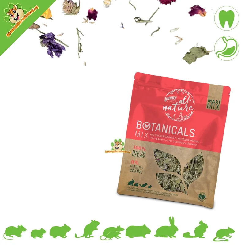 BOTANICALS Maxi Mix 400 gramów – Naturalny jako przekąska lub pełnowartościowy posiłek Ograniczona ilość