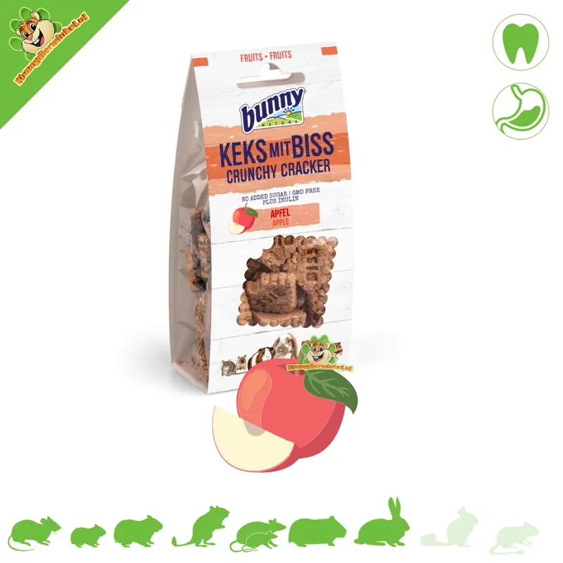 Bunny Nature Crunchy Cracker – zdrowa i chrupiąca przekąska z inuliną Ostatnie sztuki