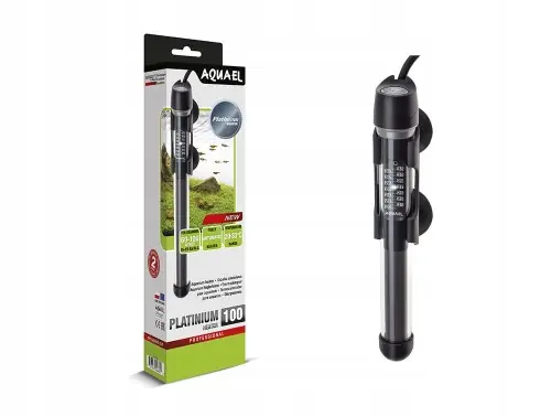 AQUAEL GRZA艁KA Z TERMOSTATEM PLATINIUM HEATER 100W Łatwy zwrot
