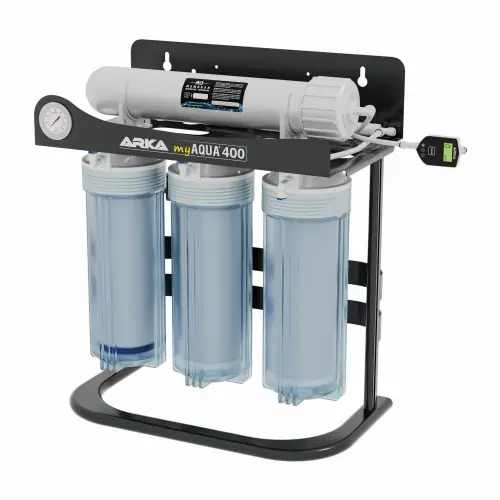 ARKA MYAQUA400 FILTR RO 400L/24H Kompletny zestaw do Akwarium Wybór klientów