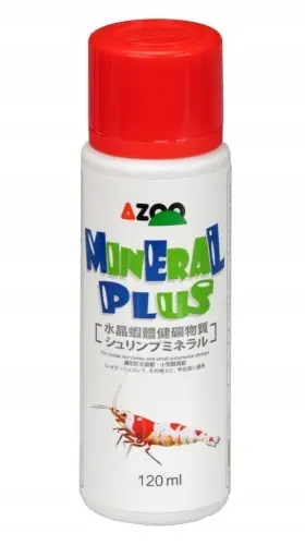 AZOO MINERAL PLUS 120ml MINERA艁Y DLA KREWETEK Nie przegap