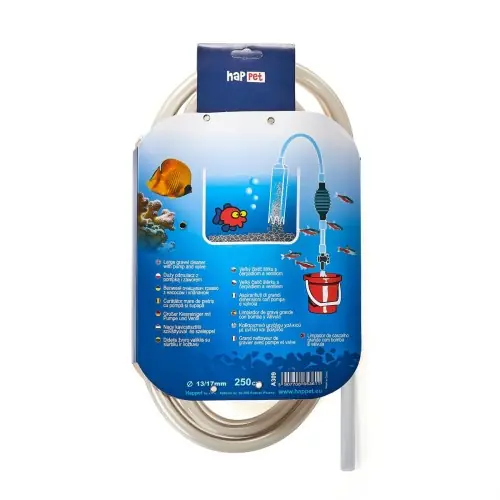 Kup teraz Happet Odmulacz MAX - Z pompk膮 i zaworem do odmulania dna akwarium 250cm