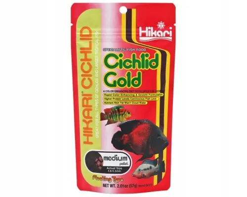 Wybór klientów HIKARI CICHLID GOLD MEDIUM 250g POKARM PIEL臉GNICE