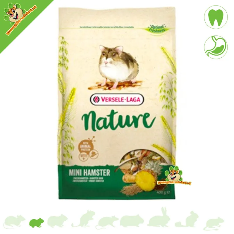Nowy Mini Hamster Nature 400 gramów Karma dla chomików karłowatych