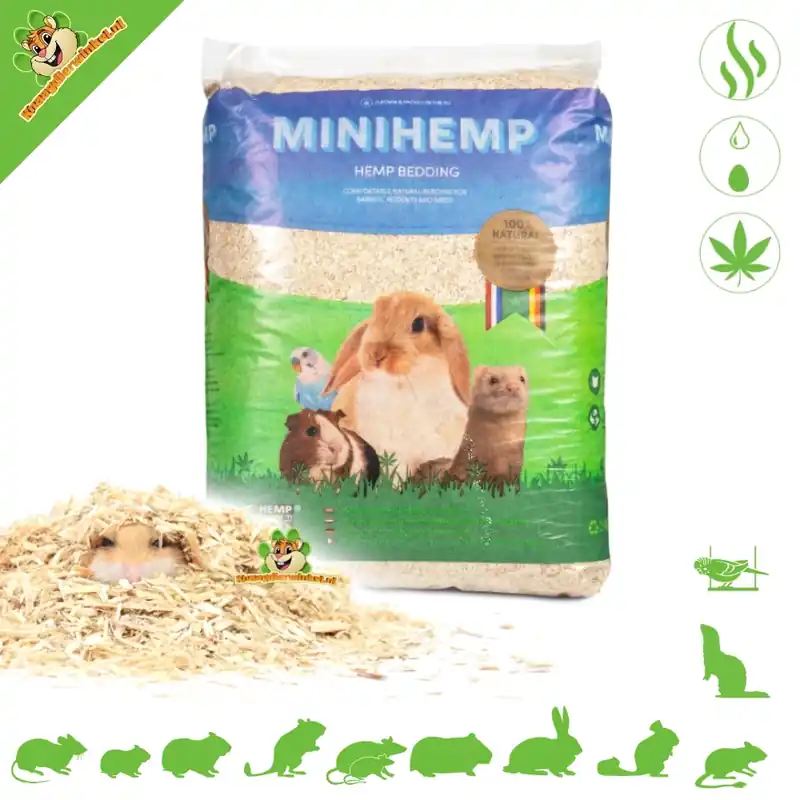 Ściółka Konopna 3 kg / 48 Litrów dla Gryzoni i Królików Wybór klientów