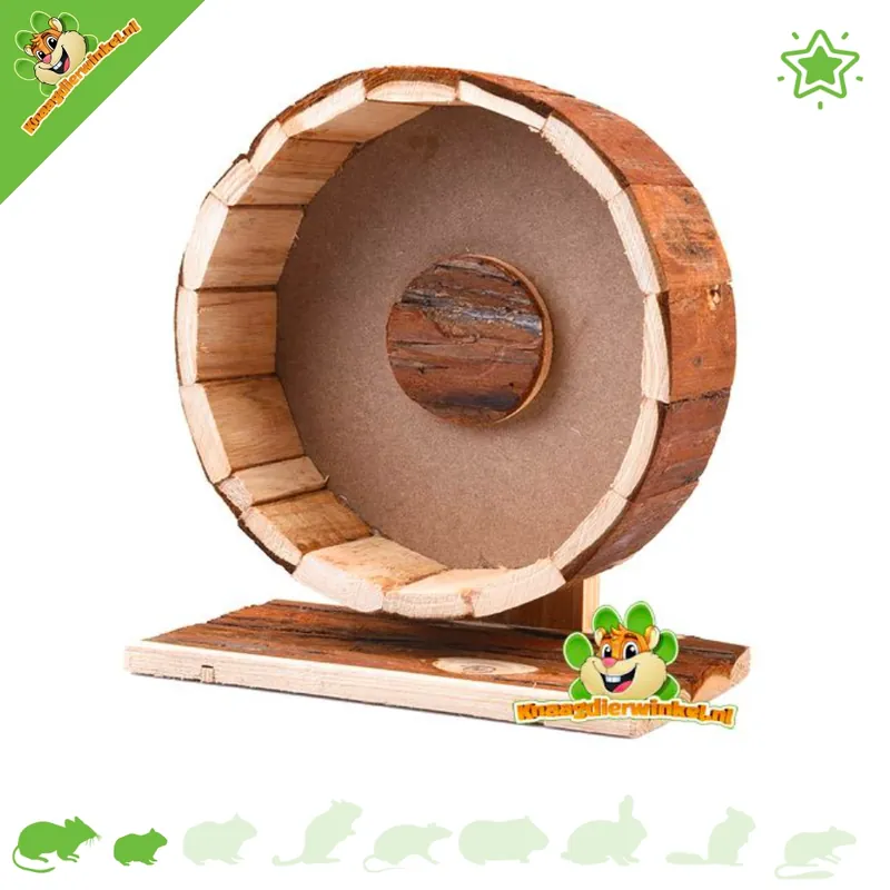 Kołowrotek drewniany Forest 23 cm dla myszy i chomików karłowatych Zamów dziś
