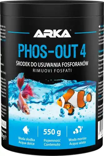 Tylko dziś MICROBE-LIFT PHOS-OUT4 500ML 275g Usuwa fosforany, krzemiany, siarczany
