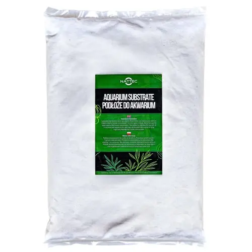 Darmowy zwrot NATTEC Maldives Sand 鈥?Prawdziwie bia艂y piasek do akwarium 0,5-1mm 5kg