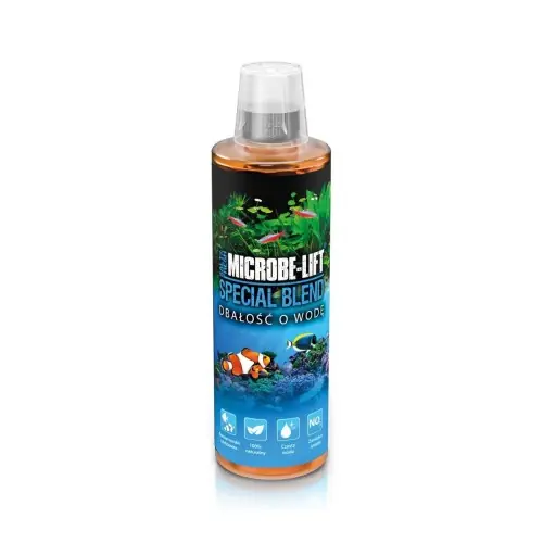 MICROBE LIFT SPECIAL BLEND 236ml BAKTERIE DO AKWARIUM S艁ODKOWODNEGO I S艁ONOWODNEGO Rabat
