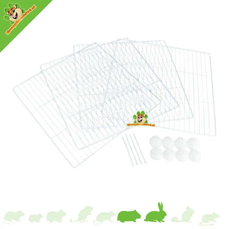 Panel kratowy do kostki drucianej 35 × 35 cm Popularny