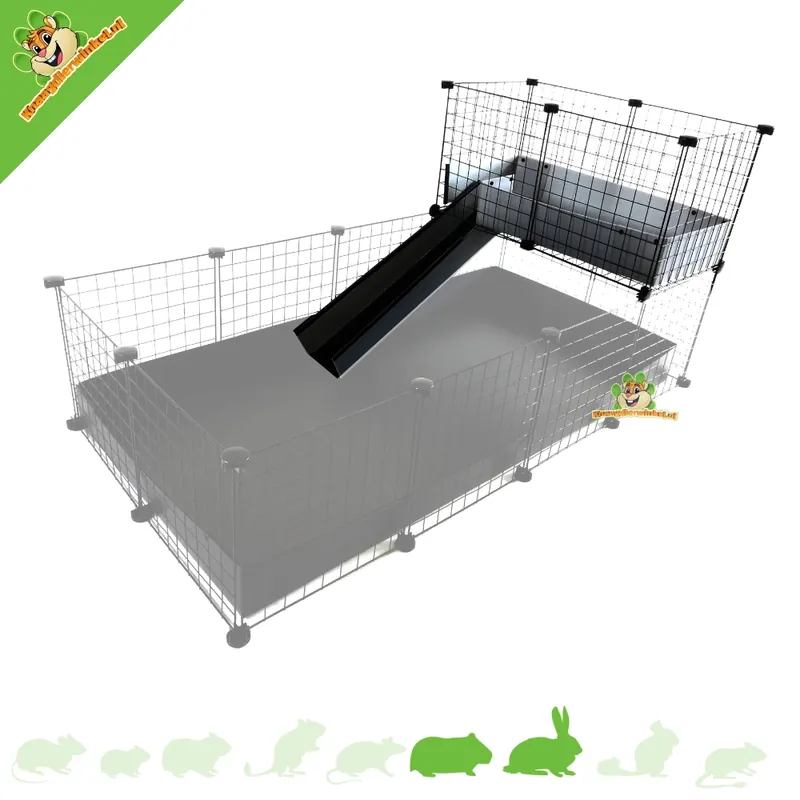C&C Loft 2x1 do klatki Wire Cube Premium