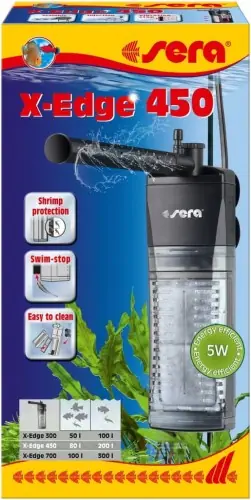 Hit sprzedaży Sera Filtr Wewn臋trzny Naro偶ny X-Edge 450 5W