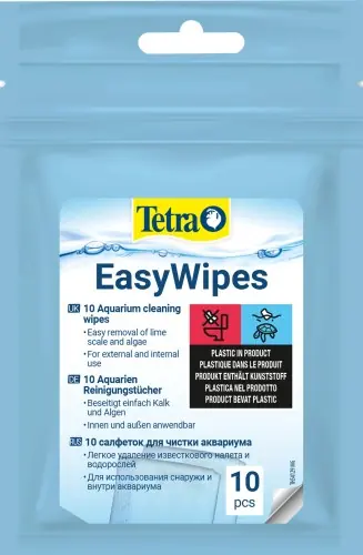 Zniżka TETRA EASY WIPES 10 szt CHUSTECZKI DO CZYSZCZENIA
