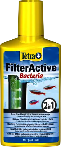 Dostępne od ręki TETRA FilterActive 250ml 呕YWE BAKTERIE DO FILTRA