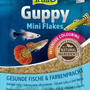 Nowy TETRA GUPPY 12g SPECJALNY POKARM DLA GUPIK脫W W SASZETCE