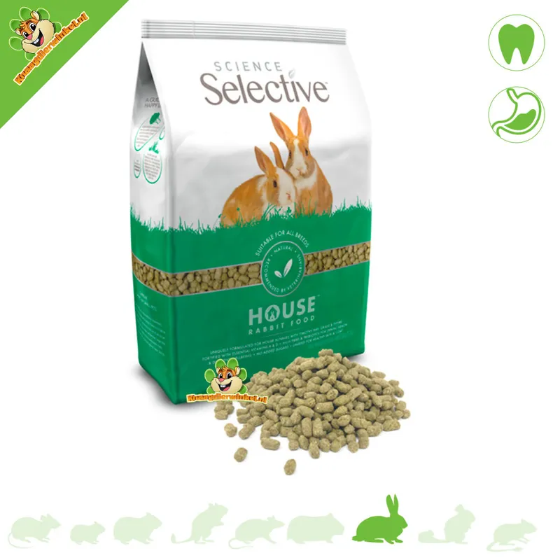 Nie przegap Supreme Science Selective House Rabbit 1,5 kg – karma typu „wszystko w jednym” dla królików domowych
