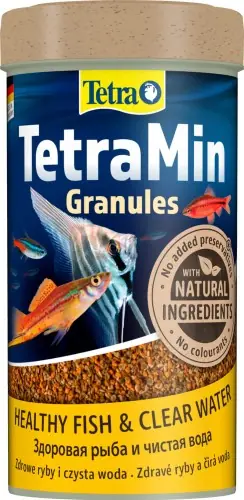 TETRA MIN GRANULES 250ml POKARM DLA RYB GRANULAT Ekspresowa dostawa