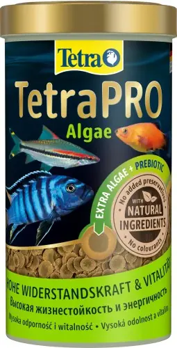 TETRA PRO ALGAE 500ml SPIRULINA ALGI POKARM DLA RYB Do wyczerpania zapasów