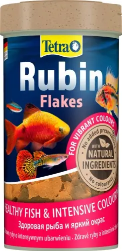 Bestseller TETRA RUBIN 250ml POKARM WYBARWIAJ膭CY DLA RYB