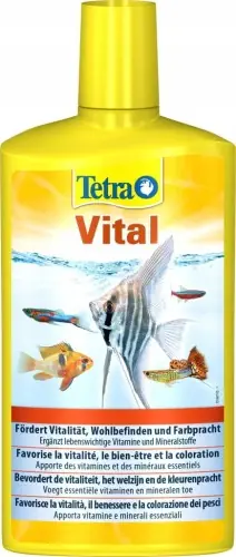 TETRA VITAL 500ml WITAMINY I MINERA艁Y DLA RYB Łatwy zwrot