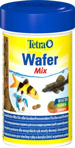 Popularny TETRA WAFER MIX 100ml POKARM DLA RYB DENNYCH