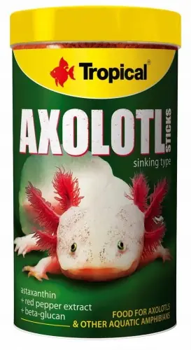Tani TROPICAL AXOLOTL STICKS 250ml POKARM DLA AKSOLOTLI