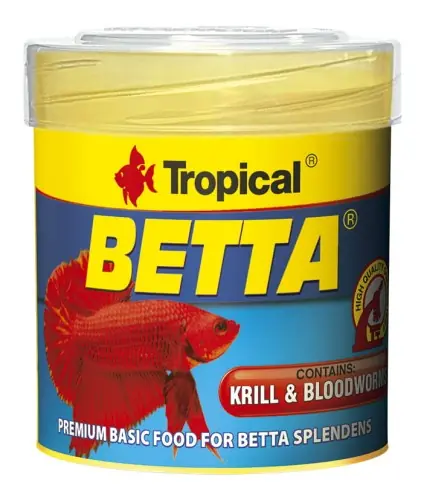Kup teraz TROPICAL BETTA 50ml / 15g POKARM DLA BOJOWNIK脫W