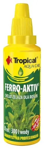 Dodaj do koszyka TROPICAL FERRO-AKTIV 30ml NAW脫Z Z 呕ELAZEM (Fe)
