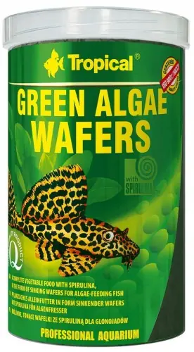 TROPICAL GREEN ALGAE WAFERS 1000ml DLA GLONOJAD脫W Wyprzedaż