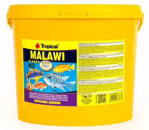 TROPICAL MALAWI 5L/1kg Pokarm dla ryb pyszczak贸w z jeziora malawi Hit sprzedaży