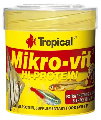 Bestseller TROPICAL MIKROVIT HI-PROTEIN 50ml DLA NARYBKU