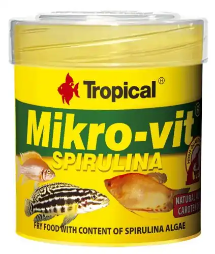 TROPICAL MIKROVIT SPIRULINA 50ml /32g DLA NARYBKU Obniżka ceny