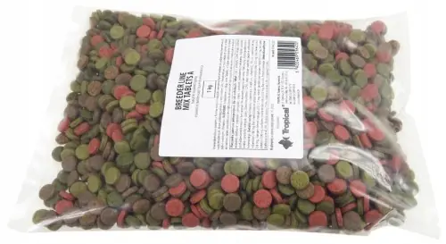 Wyjątkowa oferta TROPICAL MIX TABLETS TABLETKI POKARM DLA RYB 1kg