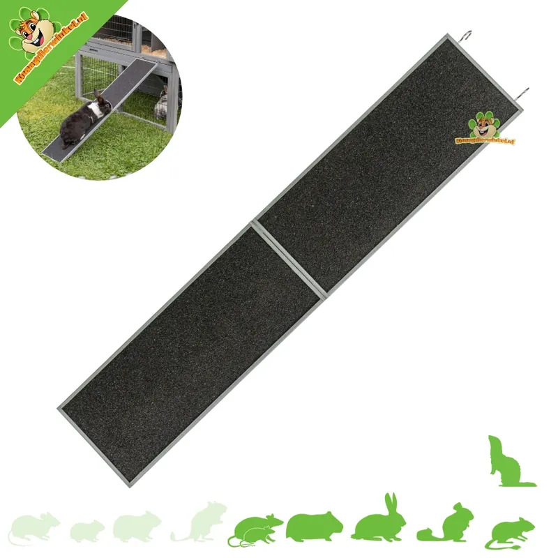 Drewniana rampa 50 cm dla świnek morskich i królików Wyjątkowa oferta