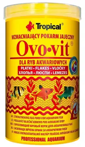 Bezpieczne zakupy TROPICAL OVO-VIT 1000ml POKARM JAJECZNY DLA RYBEK