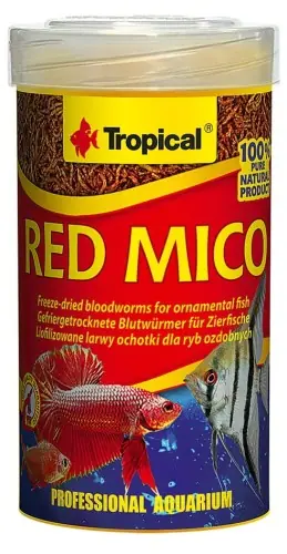 TROPICAL RED MICO 100ml / 8g SUSZONA OCHOTKA LARWY Super okazja