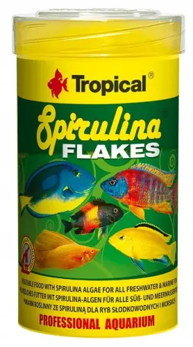 Bestseller TROPICAL SPIRULINA FLAKES 100ml POKARM DLA RYB