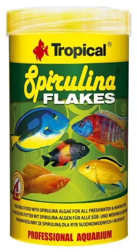 TROPICAL SPIRULINA FLAKES 250ml POKARM DLA RYB Ekspresowa dostawa