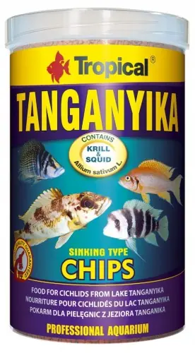 Super okazja TROPICAL TANGANYIKA CHIPS 1000ml POKARM DLA RYB