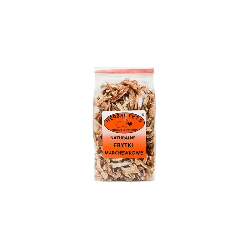 Dostępne od ręki HERBAL PETS FRYTKI MARCHEWKOWE 100 G
