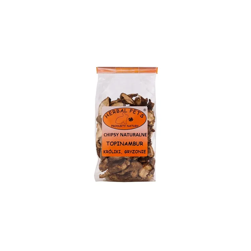 Łatwy zwrot HERBAL PETS CHIPSY NATURALNE – TOPINAMBUR 75 G