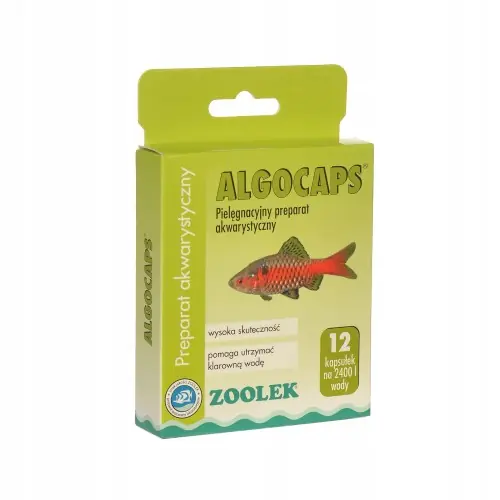 Zniżka ZOOLEK ALGOCAPS 12 kaps. PREPARAT NA GLONY