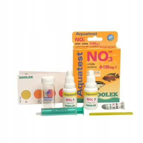 ZOOLEK AQUA TEST NO3 TEST NA AZOTANY W AKWARIUM Taniej