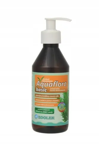 ZOOLEK AQUAFLORA BASIC 250ml - NAW脫Z PODSTAWOWY Premium