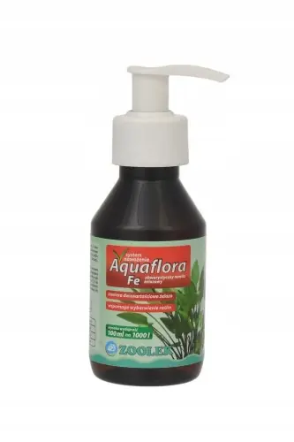 ZOOLEK AQUAFLORA Fe 100ml NAW脫Z 呕ELAZO W P艁YNIE Hit cenowy