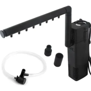Wysoka jakość Filtr wewn臋trzny do akwarium 600L/h, 8W 鈥?cichy, z deszczowni膮