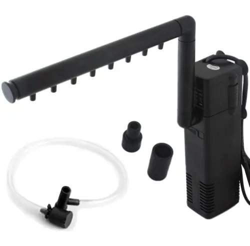 Wysoka jakość Filtr wewn臋trzny do akwarium 600L/h, 8W 鈥?cichy, z deszczowni膮